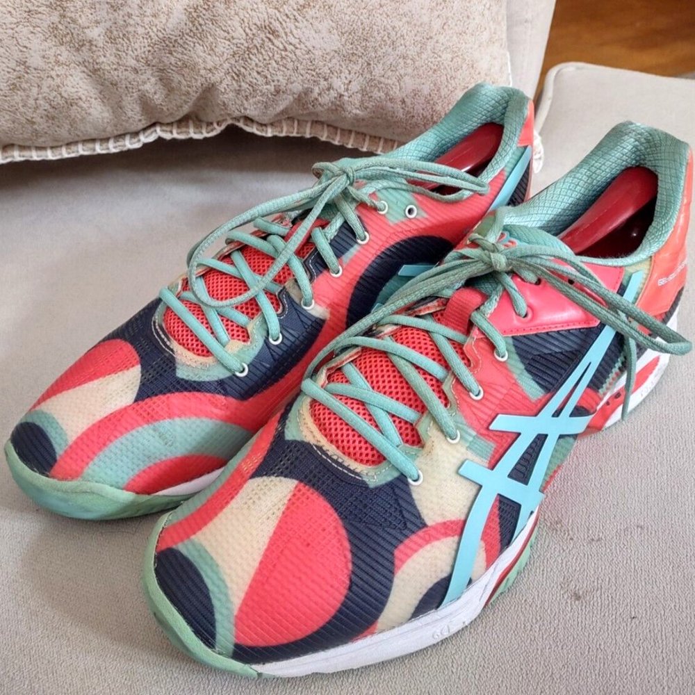ASICS Womens Gel Solution Speed 3 Tennis Shoes, E650Q, Size 12